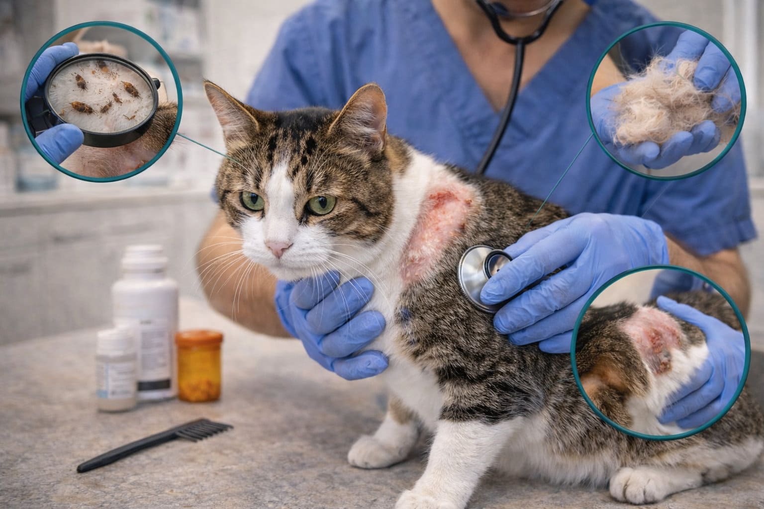 Cat Bald Patches Causes and Treatment