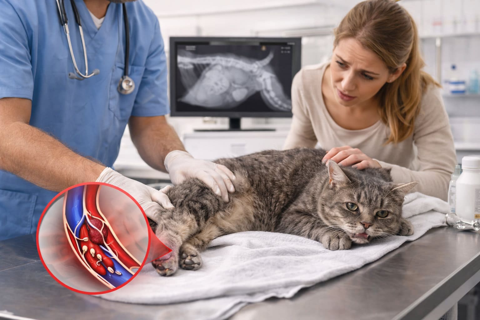 Sudden Loss of Back Leg Use in Cats Is Always an Emergency
