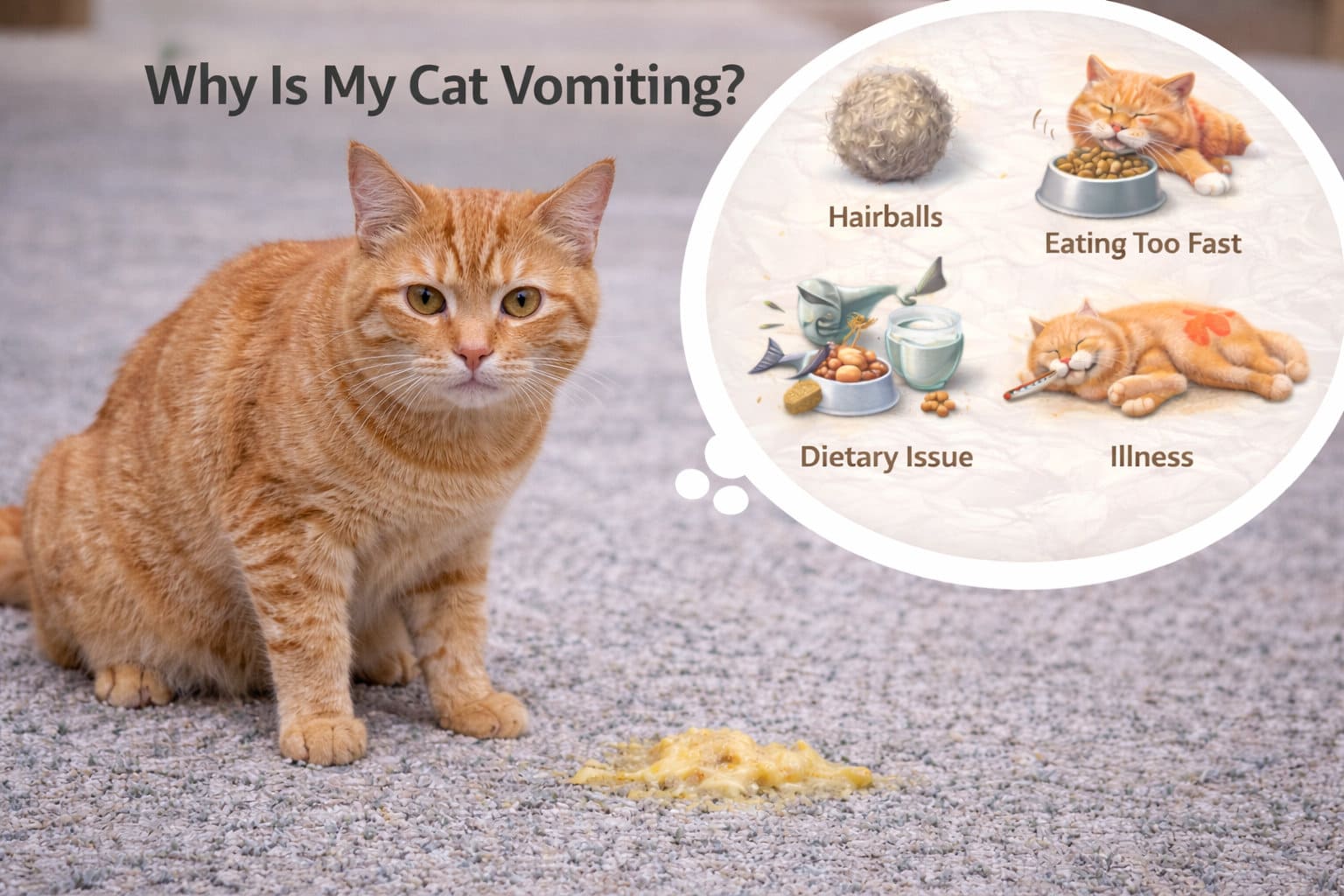 Vomiting in Cats Is a Sign That Should Never Be Ignored