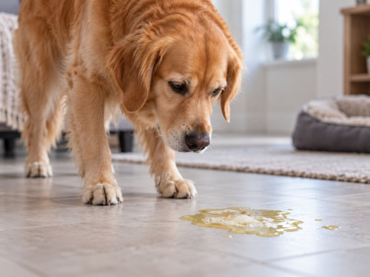 Yellow Vomit in Dogs: Why Dogs Throw Up Bile and When to Worry