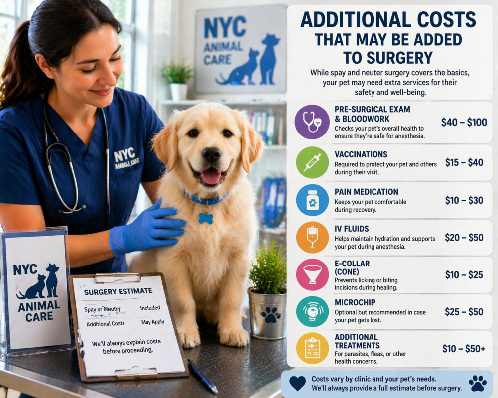 Additional Costs That May Be Added to Surgery