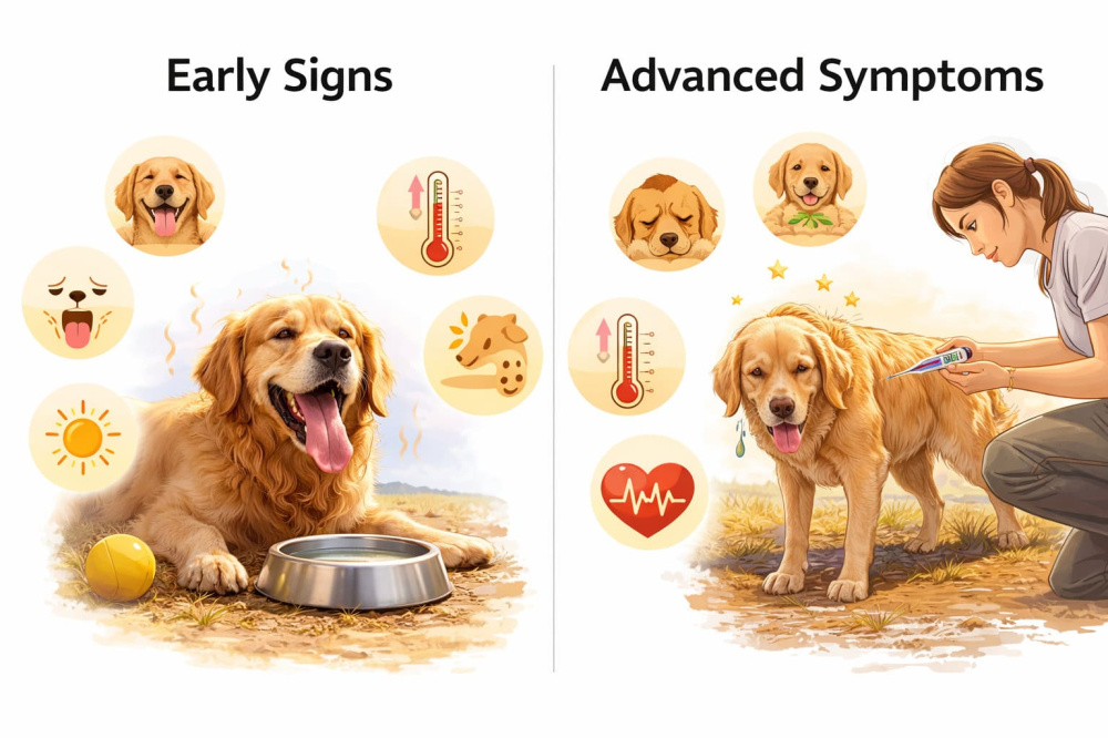 Early Signs and Advanced Symptoms of Heat Stroke