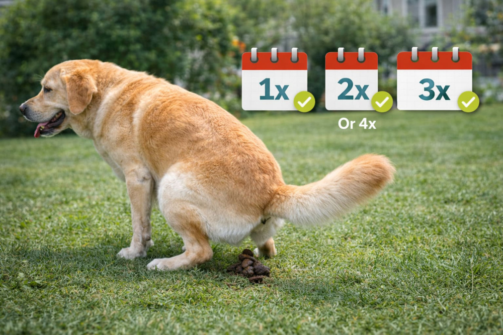 Frequency of Bowel Movements in Healthy Dogs