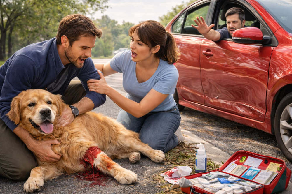 What Not to Do After Your Dog Is Hit by a Car